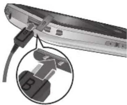 LG GW300 - Carregar o seu telefone - 1