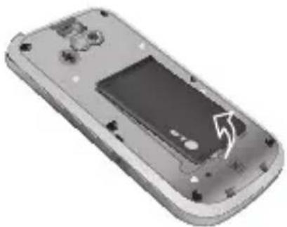 LG GW300 - Remove the battery - 1