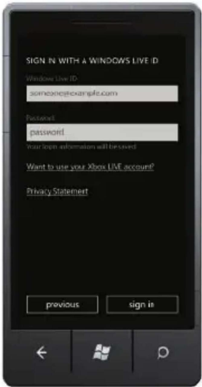 DELL Venue Pro - Inicia sesión en el teléfono - 1