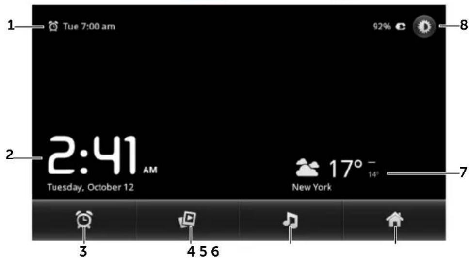 DELL Streak - Horloge - 1