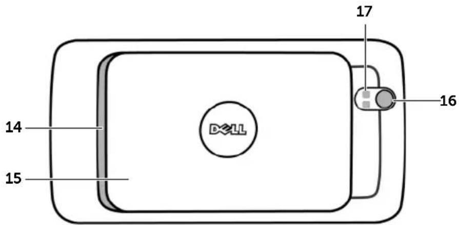 DELL Streak - Boutons/Connecteurs/Pièces Fonctionnalité - 5