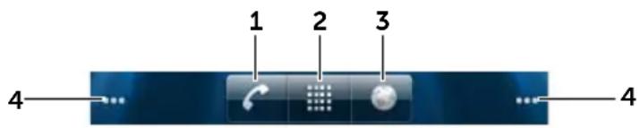 DELL Streak - Boutons rapides - 1