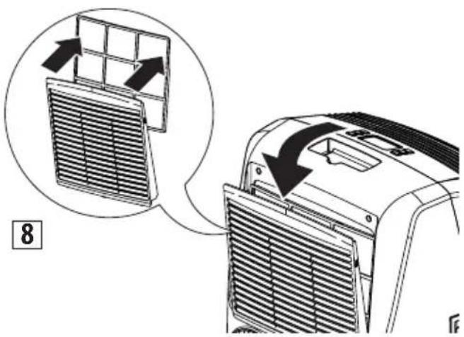 DELONGHI Pinguino PAC ANK92 SILENT - Nettoyage du filtre air Bio Silver - 1