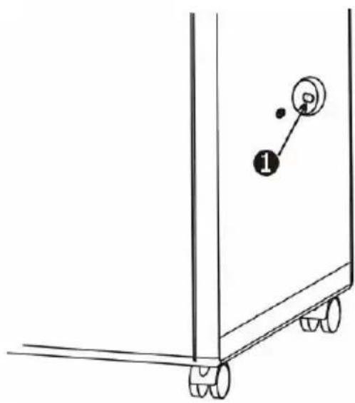 Eurom Multiclima 70 - Water outlet - 1