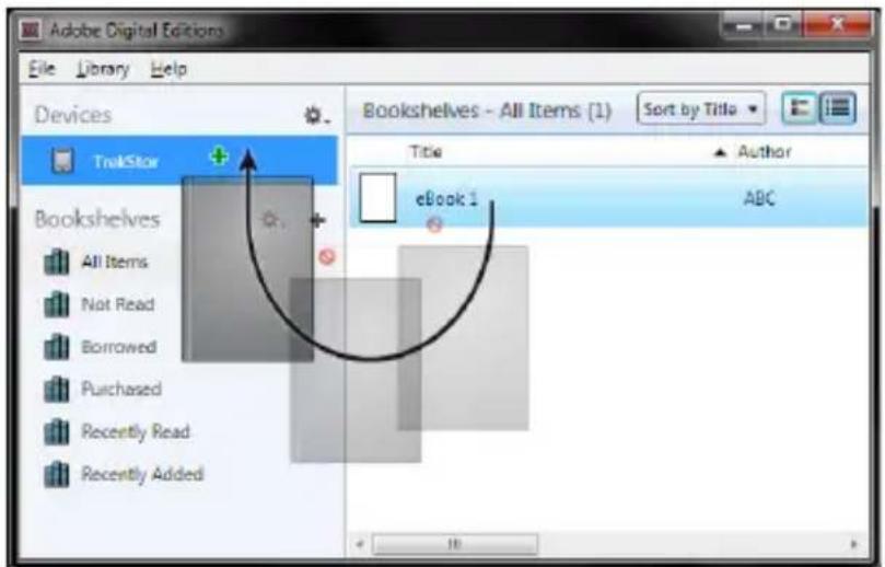 TrekStor Pyrus Mini - Adobe® DRM content (copy protected PDFs and ePUBs) - 2