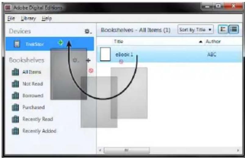 TrekStor Pyrus 2 LED - Adobe® DRM content (tegen kopieren beveiligde PDF's en ePUBs) - 2