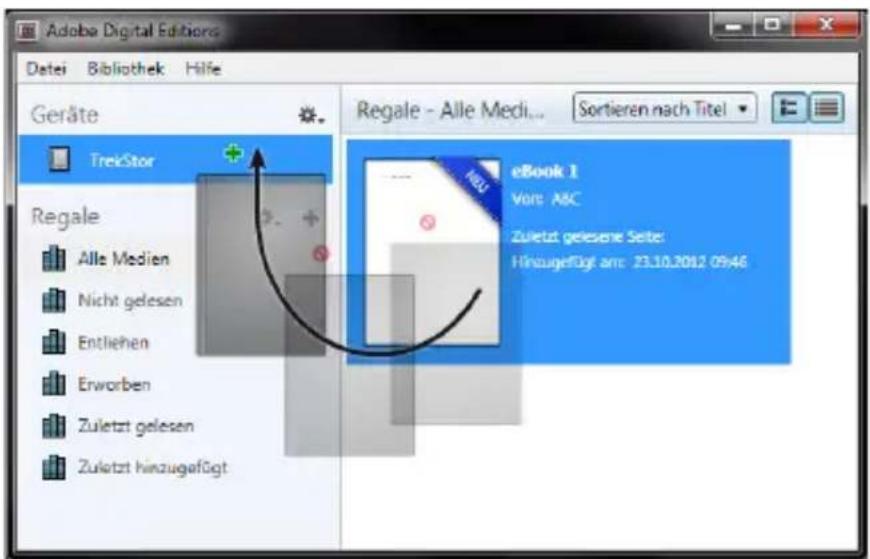 TrekStor Pyrus 2 LED - Adobe® DRM-Inhalte (kopiergeschützte PDFs und ePUBs) - 3