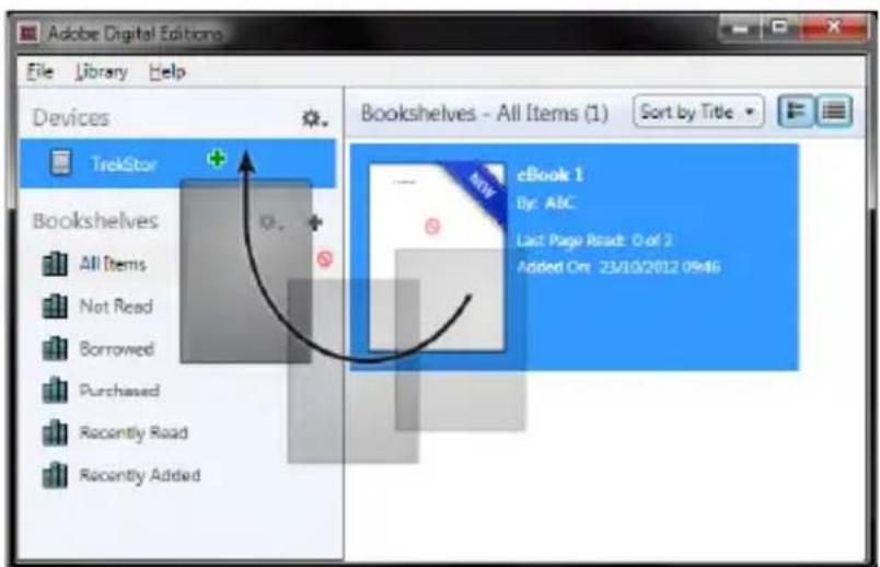 TrekStor Pyrus 2 LED - Adobe® DRM content (tegen kopieren beveiligde PDF's en ePUBs) - 3