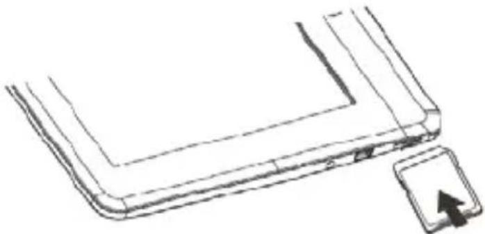 LENCO EB900 - Insérer une carte mémoire - 1