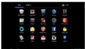 PRESTIGIO MultiReader Stream 5574 - Afficher toutes les applications et les widgets - 1