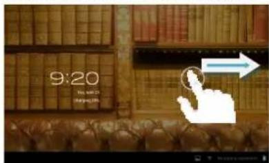 PRESTIGIO MultiReader Stream 5574 - Odblokovanie obrazovky - 1