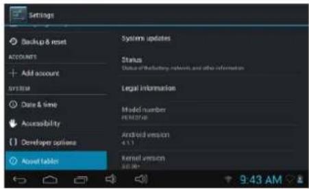 PRESTIGIO MultiReader Stream 5574 - Zobrazenie všetkých aplikácií a miniaplikácií - 2