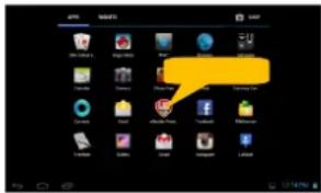 PRESTIGIO MultiReader Stream 5574 - Personalizzazione degli elementi della schermata Home - 1
