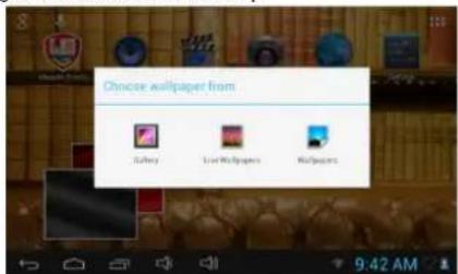 PRESTIGIO MultiReader Stream 5574 - Modifica dello sfondo - 1
