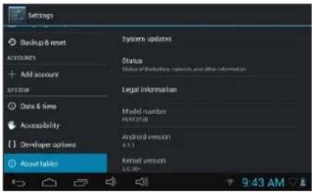 PRESTIGIO MultiReader Stream 5574 - Changing the System Settings - 1