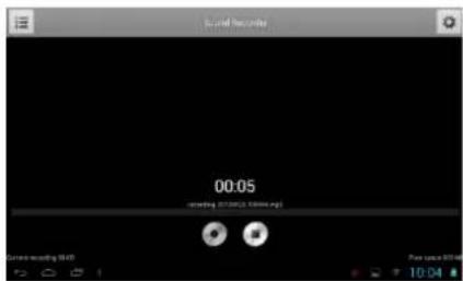 PRESTIGIO MultiReader Stream 5574 - De geluidsrecorder gebruiken - 1