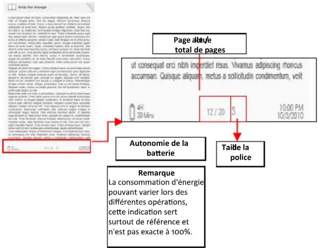 MPMAN MOOVYBOOK7 - Interface de la page du livre - 1