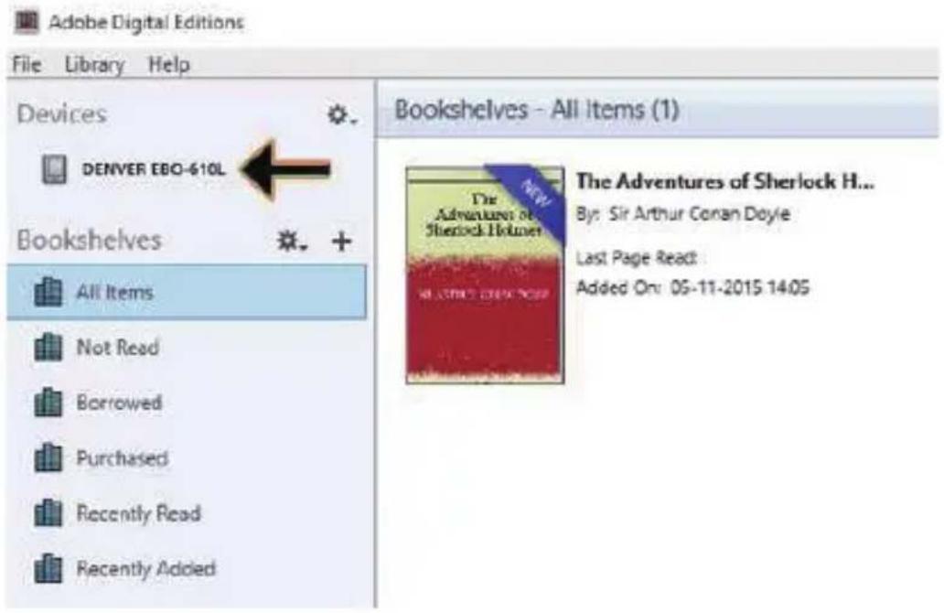 DENVER EBO610L - Adobe Digital Editions 3.0 Installers - 3