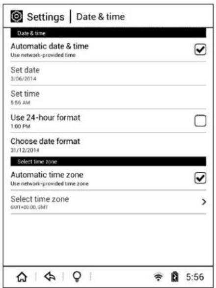 Icarus Illumina E654 - Date et heure - 1