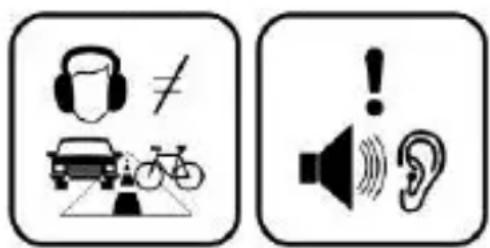Autovision LumiRead AV63 - Mesures de précaution si vous utilisez un casque. - 1