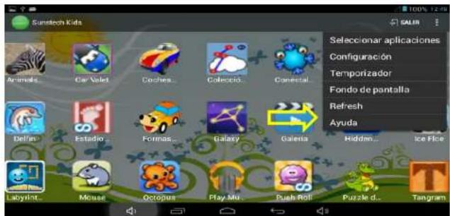 Sunstech KIDS9DUAL - EM SEGUIDA, EXPLICAMOS-LHE CADA UMA DAS OPÇÖES: - 7