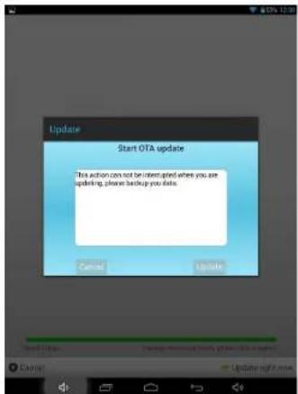 Sunstech KIDS9DUAL - How to use the automatic update"OTA". - 6