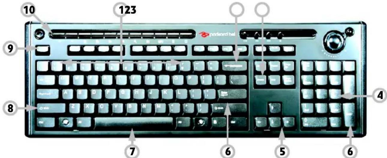 PACKARD BELL iMax - Clavier - 1