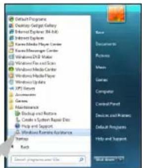 PACKARD BELL iMax - Assistance à distance de Windows - 1