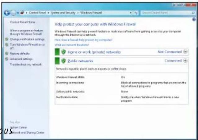 PACKARD BELL iMax - Pare-feu Windows - 1