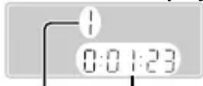 PANASONIC DVDLV57 - Press and hold [▶, ON] to start play. - 1