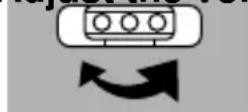 PANASONIC DVDLV57 - Adjust the volume. - 1