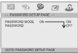 Soundmaster PDB1800 - Págná de configuração dePALavra-passé - 1