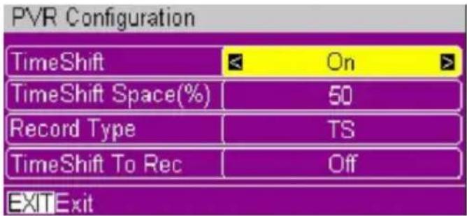 XORO HSD 7790 - PVR Konfiguration - 1