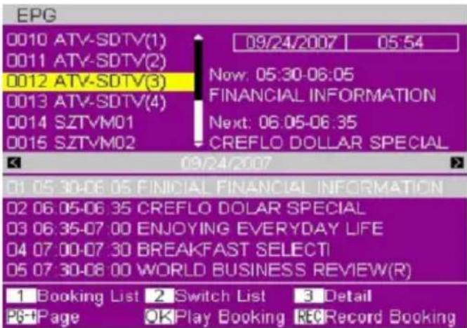 XORO HSD 7790 - EPG - 1