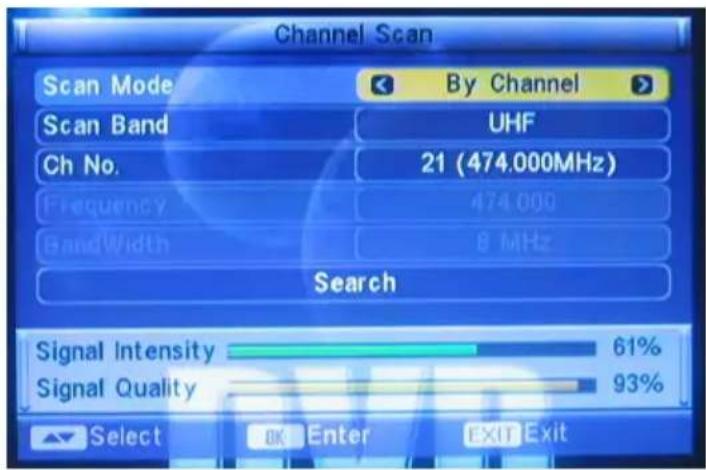 XORO HSD 7790 - Recherche des Chaines - 2