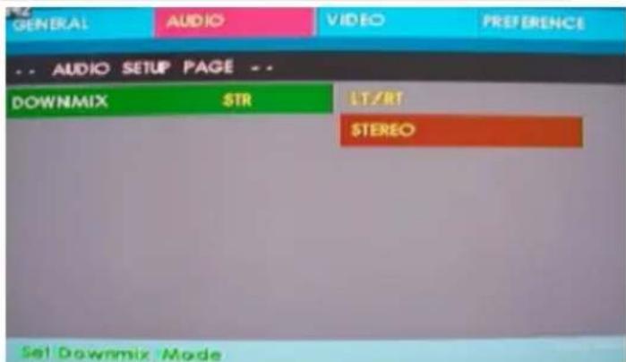 XORO HSD 7790 - Configuration audio - 1