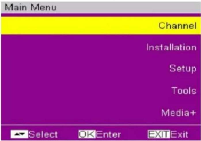 XORO HSD 7790 - DVB-T Einstellung - 1