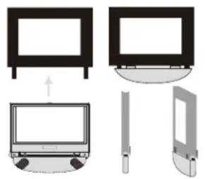 SALORA DVP9021TWIN - 2) Installatie van de monitor - 1