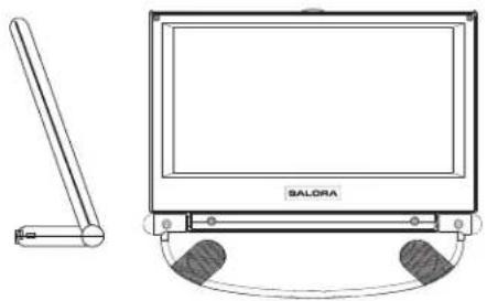SALORA DVP9021TWIN - Moniteur - 1