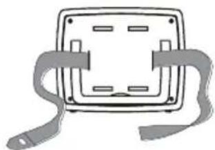 SALORA DVP7040TWIN - Positioning the DVD Player/Monitor On Headrest - 1