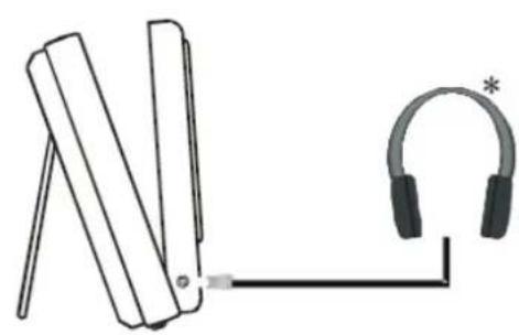 SALORA DVP7040TWIN - Connexion casque d'écoute (pas livre) - 2