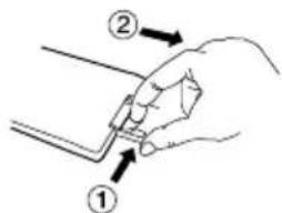 SALORA DVP7040TWIN - To Change the Remote Control Battery - 1