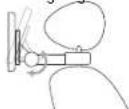 SALORA DVP7748DUO PLUS GC - Fix the DVD mount bracket to the portable DVD player. - 3