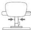 SALORA DVP7748DUO PLUS GC - Fix the DVD mount bracket to the portable DVD player. - 4