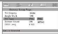 SALORA DVP7030TWIN - General Setup Page - 3