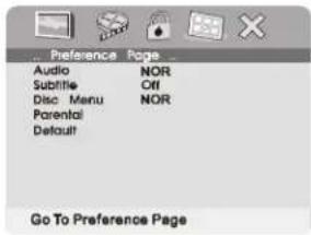 SALORA DVP7021TWIN - Preference Page - 3