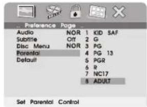 SALORA DVP7021TWIN - Preference Audio Language - 2