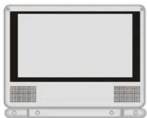 SALORA DVP7021TWIN - Portable DVD player with two 7" LCD screen - 2