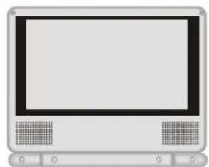 SALORA DVP7021TWIN - Portable DVD player with two 7" LCD screen - 3
