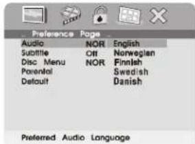 SALORA DVP7021TWIN - Preference Page - 4